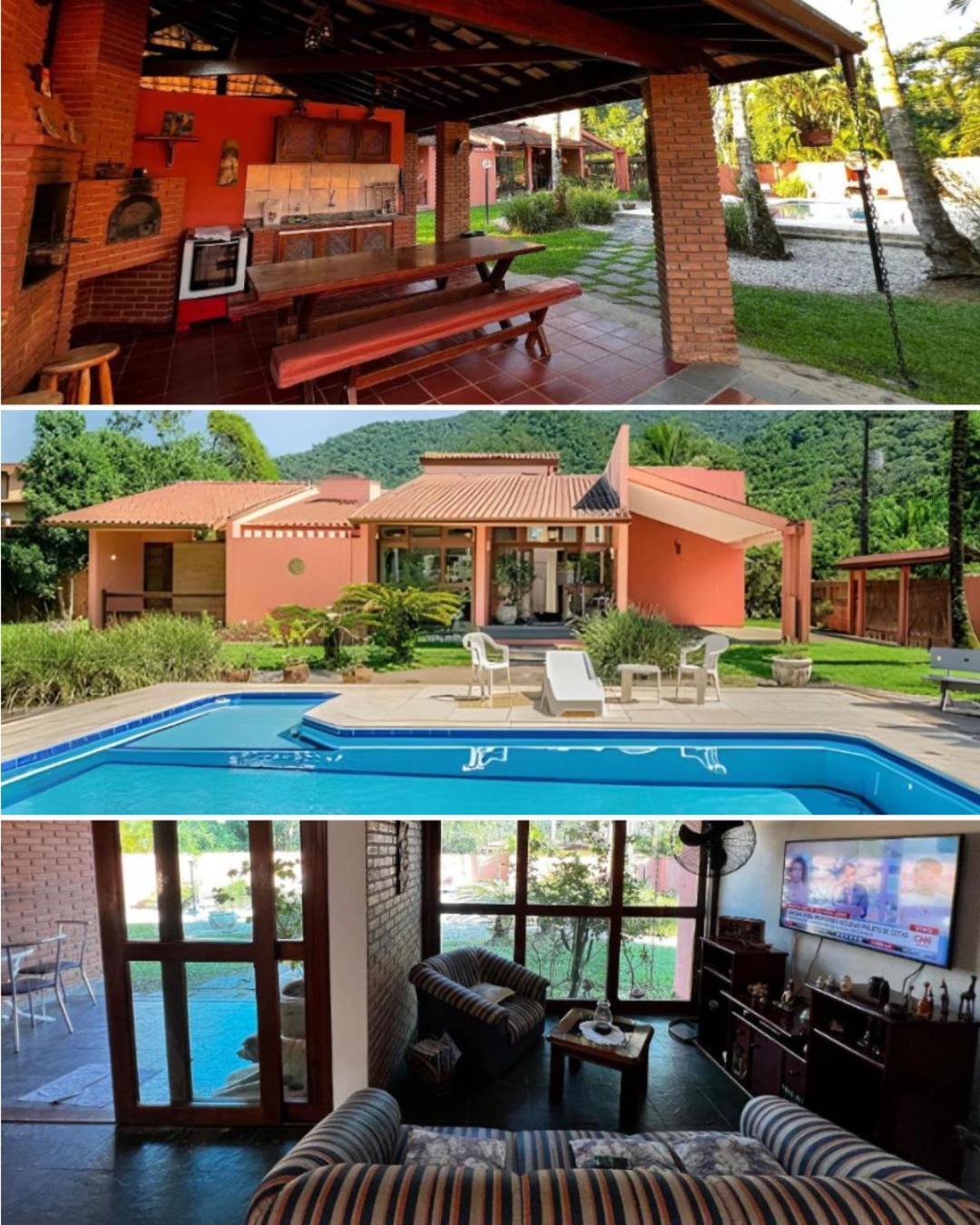 Home1| Casa Com Piscina Em Ubatuba/Sp Buitenkant foto